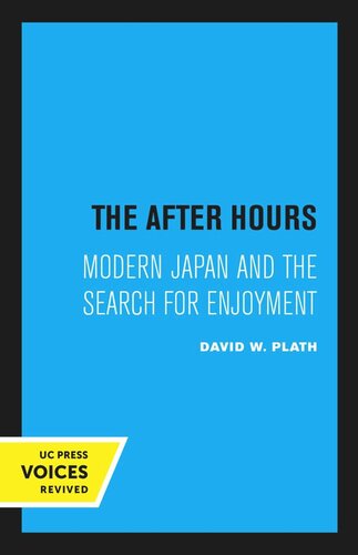 The After Hours Reprint 2020 David W Plath