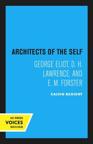 Architects Of The Self Reprint 2020 Calvin Bedient