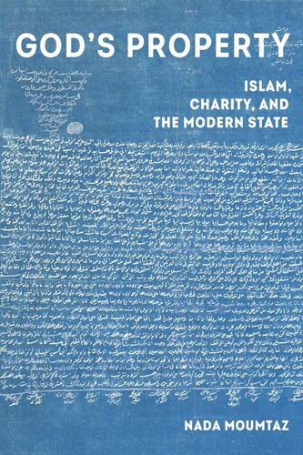 Gods Property Islam Charity And The Modern State Nada Moumtaz
