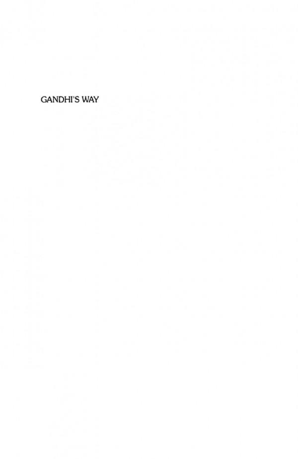 Gandhis Way A Handbook Of Conflict Resolution 2nd Ed Reprint 2020 Mark Juergensmeyer