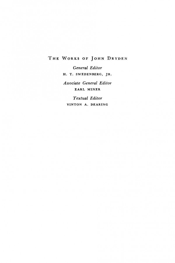 Works Of John Dryden Volume 10 Plays The Tempest Tyrannick Love An Evenings Love Reprint 2020 Maximillian E Novak Editor