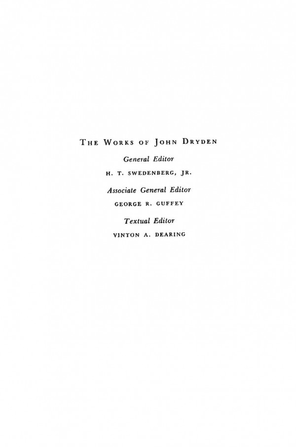 Works Of John Dryden Volume 4 Poems 16931696 Reprint 2020 John Dryden Editor A B Chambers Editor William Frost Editor