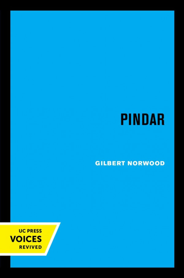 Pindar 2nd Printing Reprint 2019 Gilbert Norwood