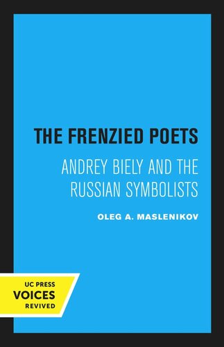 The Frenzied Poets Reprint 2020 Oleg A Maslenikov