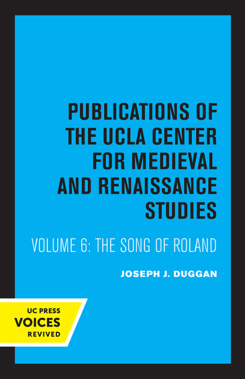 The Song Of Roland Reprint 2020 Joseph J Duggan