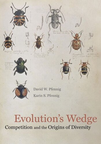 Evolutions Wedge Competition And The Origins Of Diversity David Pfennig Karin Pfennig