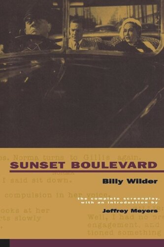 Sunset Boulevard Billy Wilder