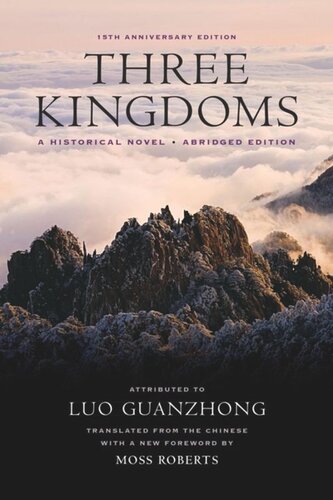 Three Kingdoms A Historical Novel Guanzhong Luo