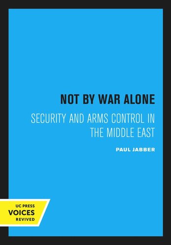 Not By War Alone Reprint 2020 Paul Jabber