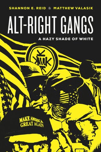Altright Gangs A Hazy Shade Of White Shannon E Reid Matthew Valasik