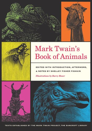 Mark Twains Book Of Animals Mark Twain Editor Shelley Fisher Fishkin Editor