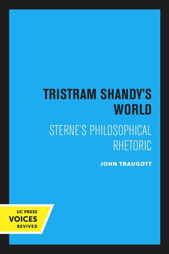 Tristram Shandys World Reprint 2020 John Traugott