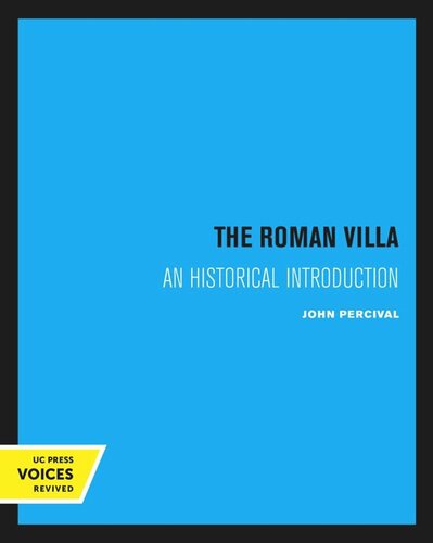 The Roman Villa Reprint 2020 John Percival