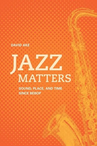 Jazz Matters Sound Place And Time Since Bebop David Ake