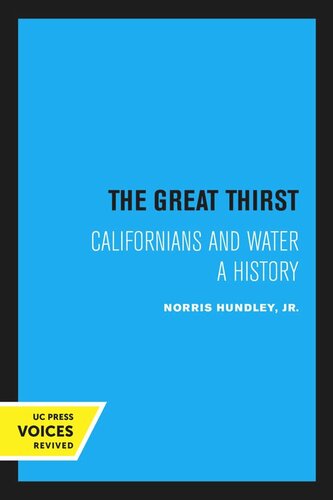 The Great Thirst Rev Ed Reprint 2020 Norris Hundley