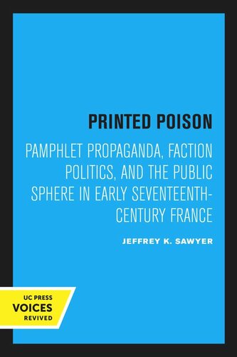 Printed Poison Reprint 2020 Jeffrey K Sawyer