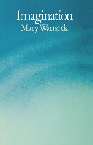 Imagination Reprint 2019 Mary Warnock