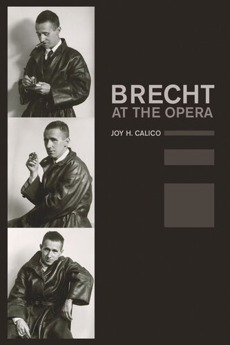 Brecht At The Opera Reprint 2019 Joy H Calico