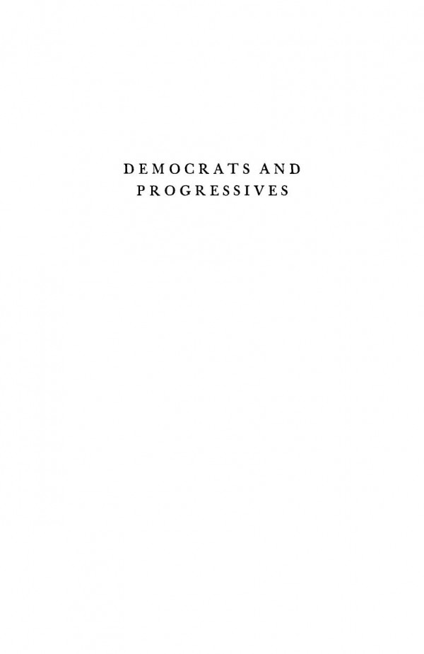 Democrats And Progressives Reprint 2020 Allen Yarnell