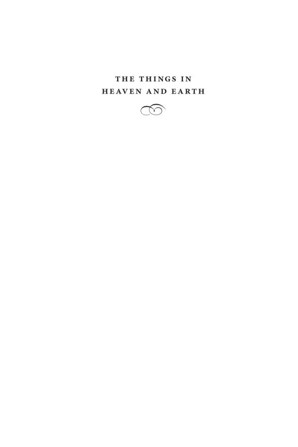 The Things In Heaven And Earth An Essay In Pragmatic Naturalism John Ryder