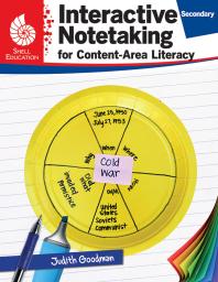 Interactive Notetaking For Contentarea Literacy Secondary 1st Edition Judith Goodman