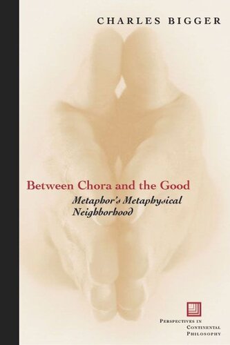 Between Chora And The Good Metaphors Metaphysical Neighborhood Charles P Bigger