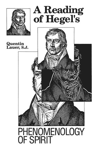 A Reading Of Hegels Phenomenology Of Spirit Quentin Lauer