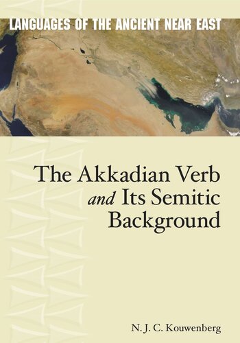The Akkadian Verb And Its Semitic Background N J C Kouwenberg