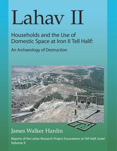 Lahav Ii Households And The Use Of Domestic Space At Iron Ii Tell Halif An Archaeology Of Destruction James W Hardin