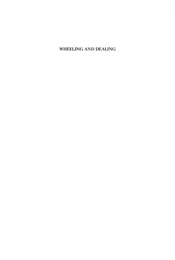 Wheeling And Dealing An Ethnography Of An Upperlevel Drug Dealing And Smuggling Community Patricia A Adler