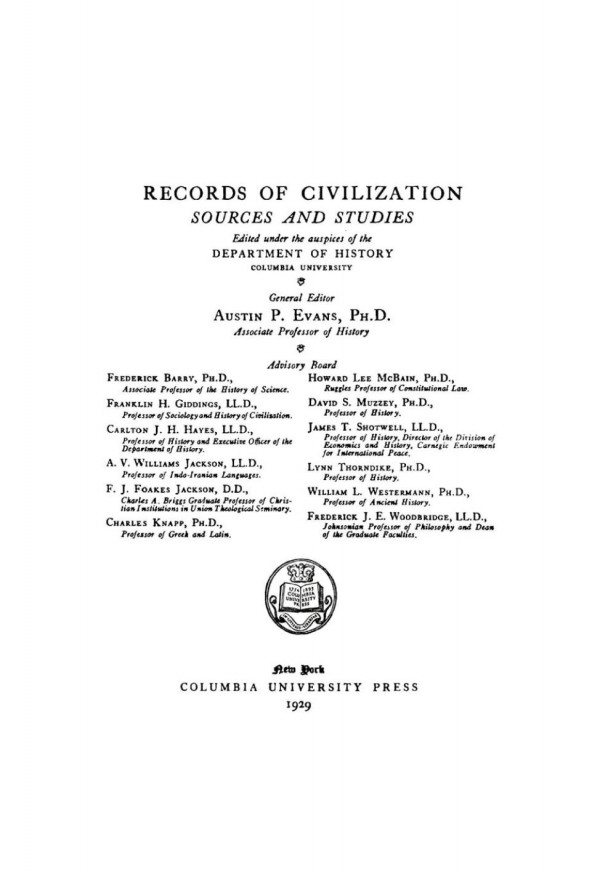 The Sources For The Early History Of Ireland An Introduction And Guide James F Kenney