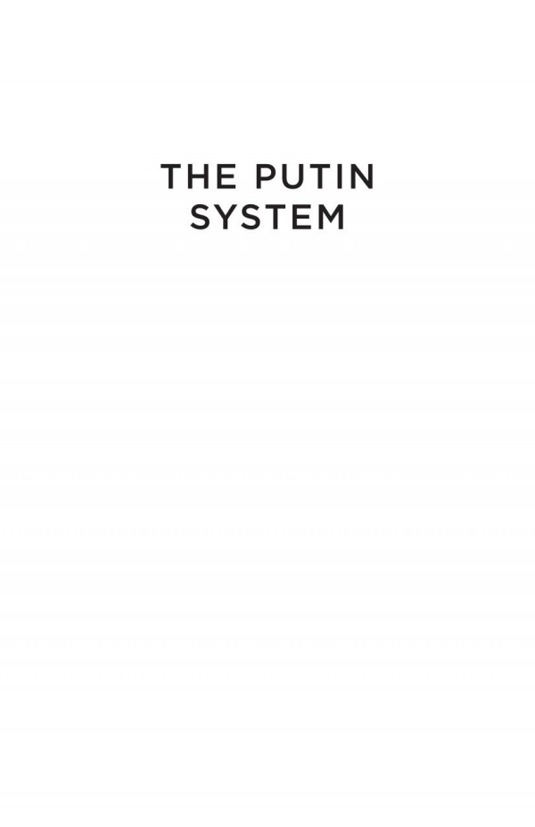The Putin System An Opposing View Grigory Yavlinsky