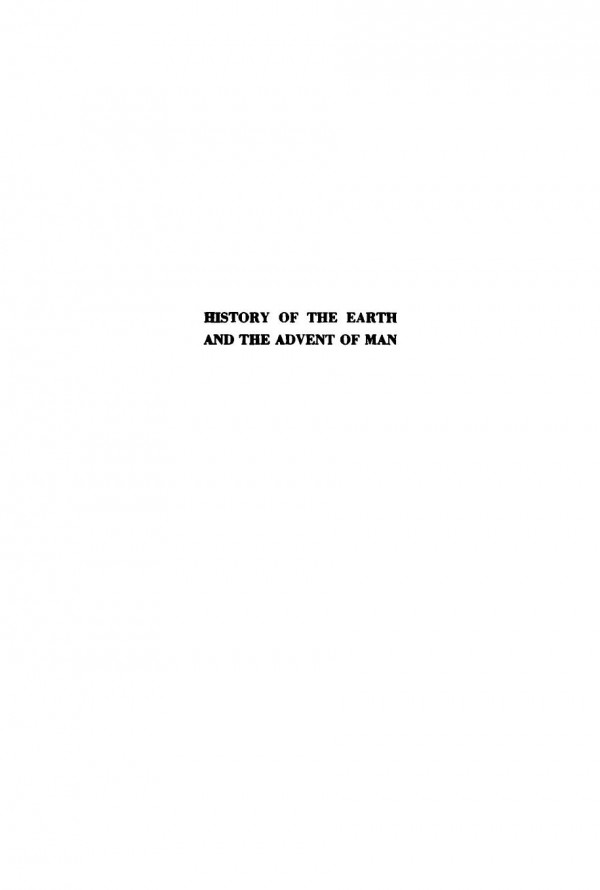 History Of The Earth And The Advent Of Man A Syllabus For Science B1 The Third Semester Of A Twoyear Course In Science In Columbia College A K Lobeck Ralph L Miller