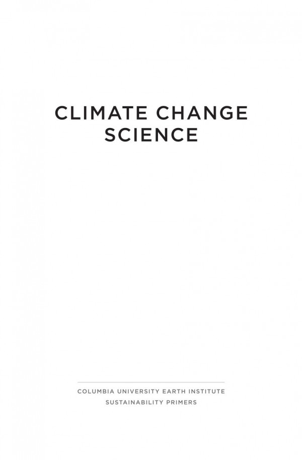 Climate Change Science A Primer For Sustainable Development John C Mutter