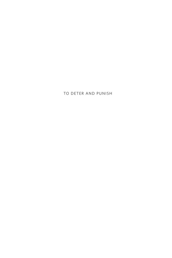 To Deter And Punish Global Collaboration Against Terrorism In The 1970s Silke Zoller