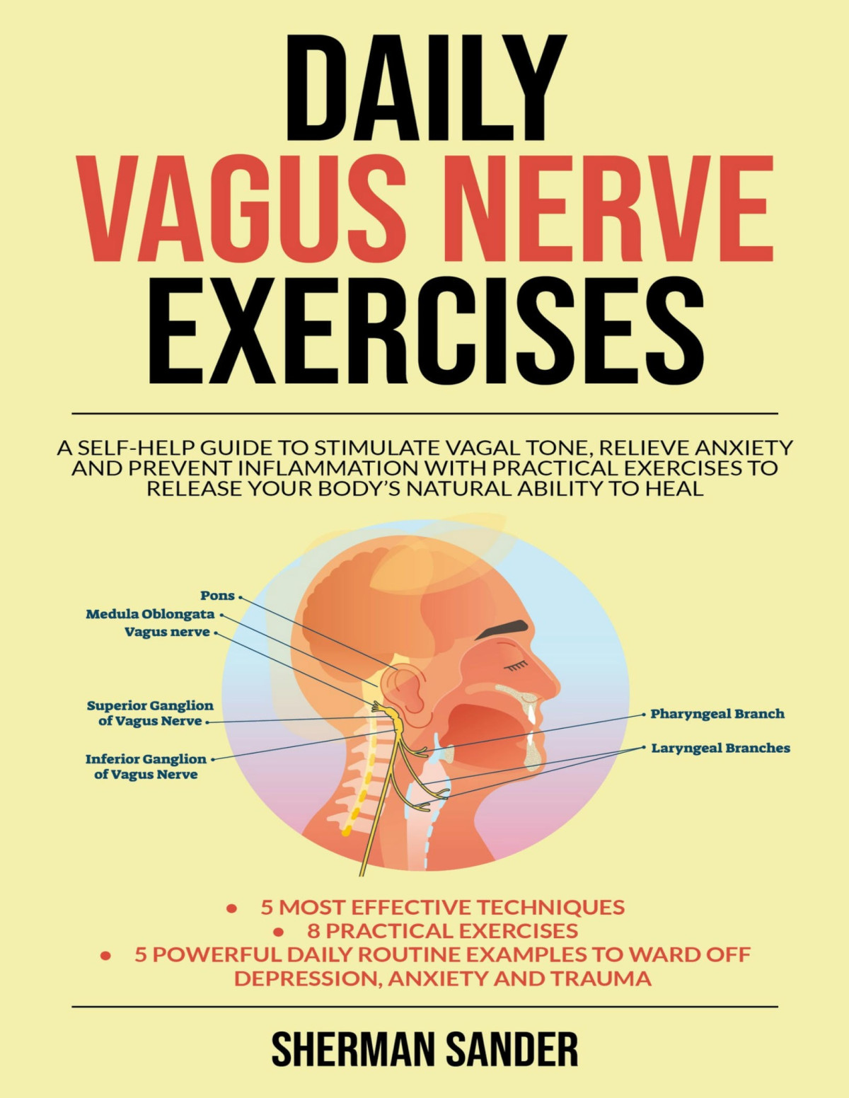 Daily Vagus Nerve Exercises A Selfhelp Guide To Stimulate Vagal Tone Relieve Anxiety And Prevent Inflammation With Practical Exercises To Release Your Bodys Natural Ability Yo Heal Sherman Sander