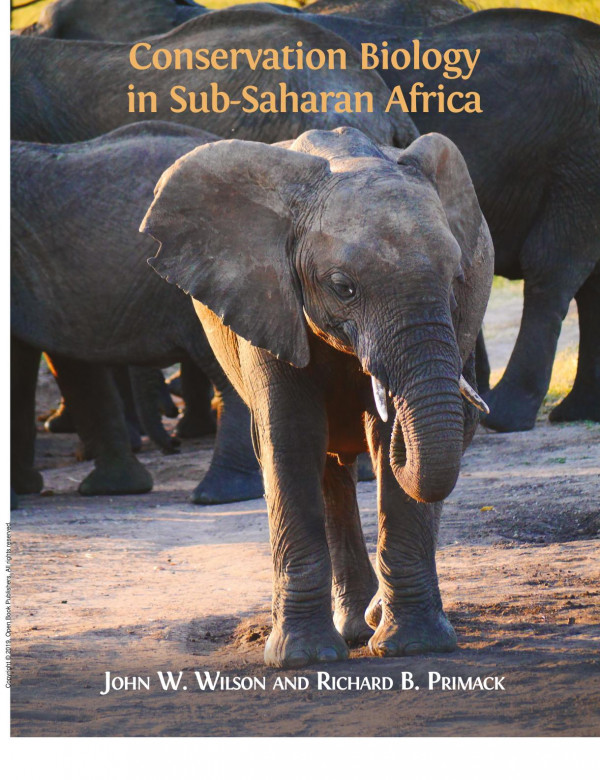 Conservation Biology In Subsaharan Africa 1st Edition John W Wilson Richard B Primack