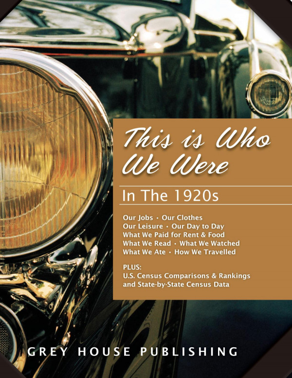 This Is Who We Were In The 1920s 1st Edition David Garoogian Laura Mars