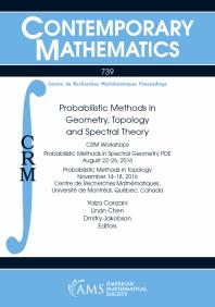Probabilistic Methods In Geometry Topology And Spectral Theory 1st Edition Yaiza Canzani Linan Chen Dmitry Jakobson