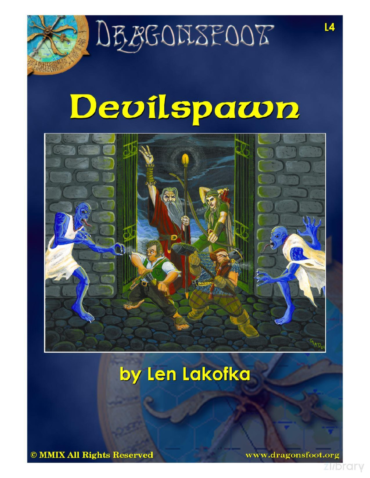 Devilspawn An Adventure For Character Levels 35 Module L4 1st Edition Lenard Lakofka