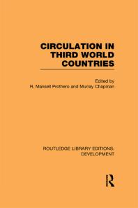 Circulation In Third World Countries 1st Edition R Mansell Prothero Murray Chapman
