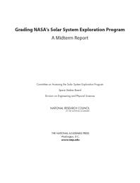Grading Nasas Solar System Exploration Program A Midterm Report 1st Edition National Research Council Division On Engineering And Physical Sciences Space Studies Board Committee On Assessing The Solar System Exploration Program