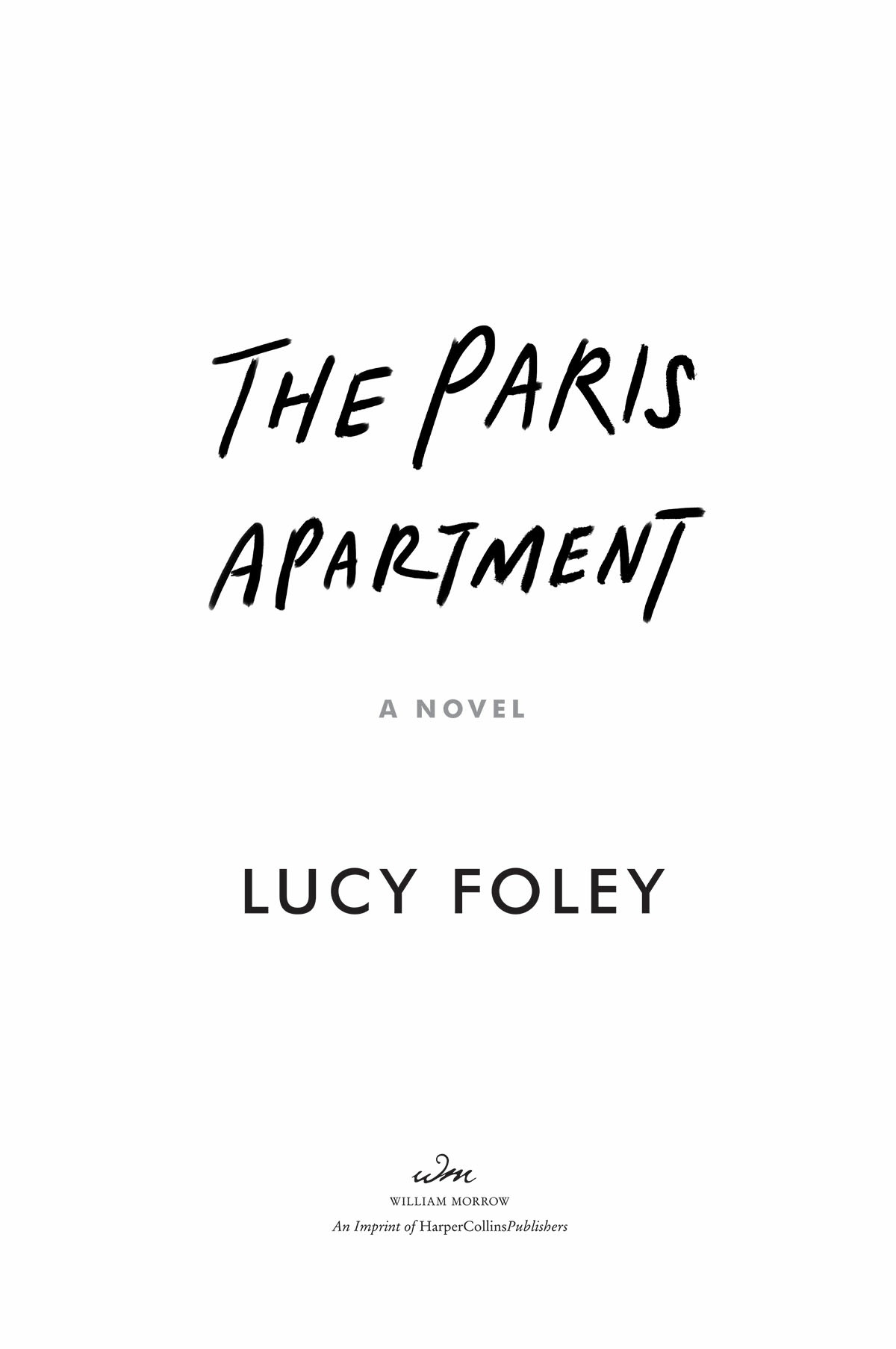 The Paris Apartment Lucy Foley