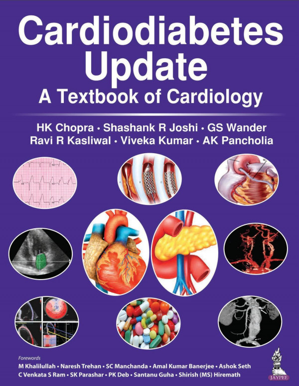 Cardiodiabetes Update A Textbook Of Cardiology 1st Edition H K Chopra Shashank R Joshi G S Wander