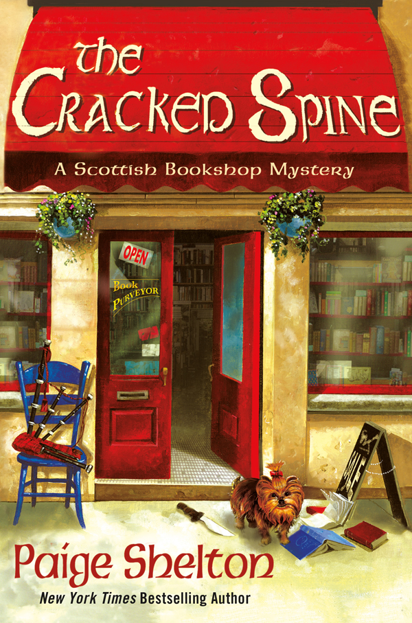 The Cracked Spine Scottish Bookshop Mystery 1 Paige Shelton