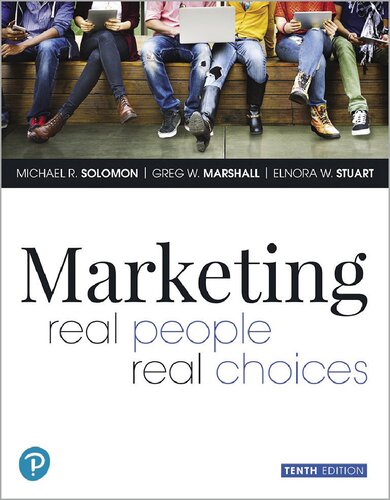 Marketing Real People Real Choices 10th Edition Michael Solomon