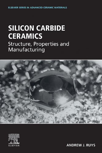 Silicon Carbide Ceramics Structure Properties And Manufacturing 1st Edition Andrew J Ruys