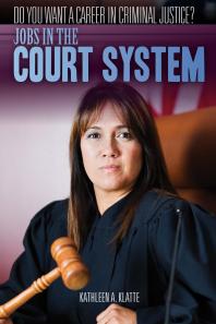 Jobs In The Court System 1st Edition Kathleen A Klatte