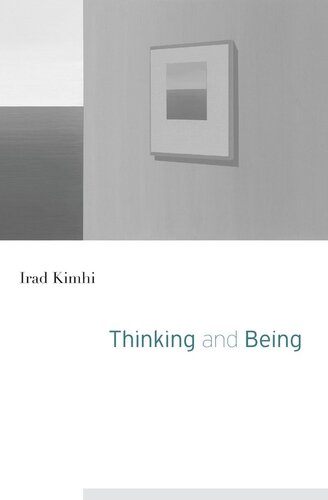 Thinking And Being Irad Kimhi