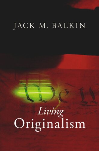 Living Originalism Jack M Balkin
